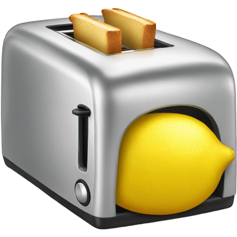 Lemon toaster  emoji