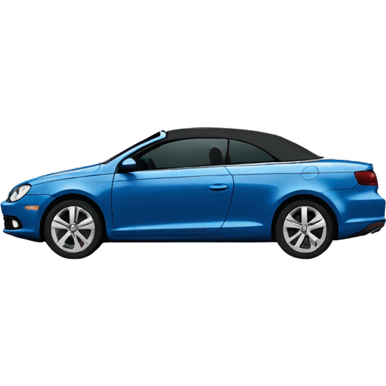 2008 blue volkswagen eos  emoji