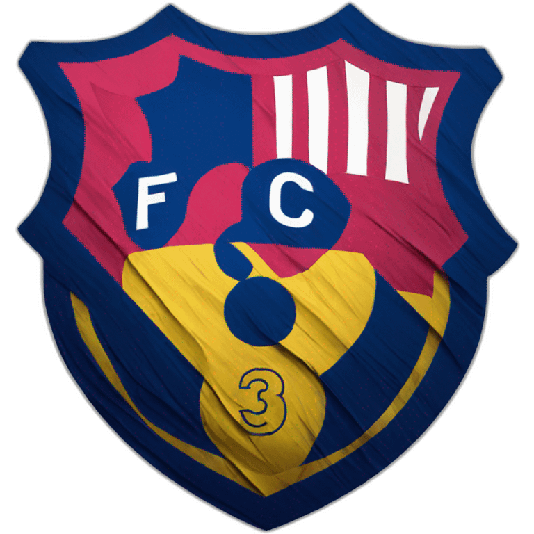 Fc Barcelona logo emoji