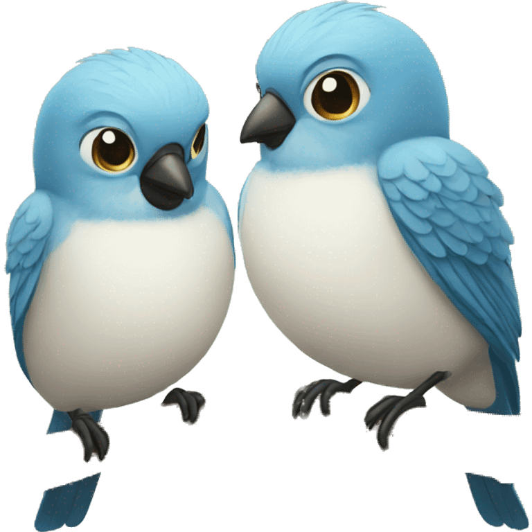 birds couple emoji