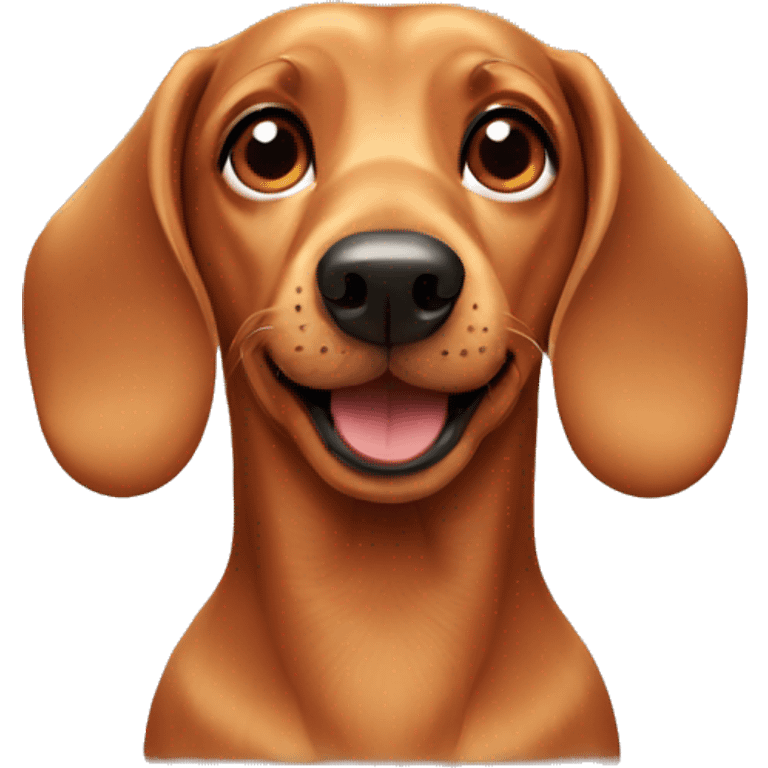 a daschund dog  emoji