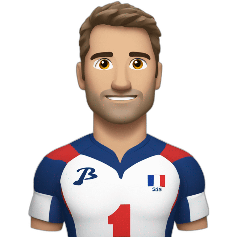 Damien Penaud équipe de France rugby  emoji