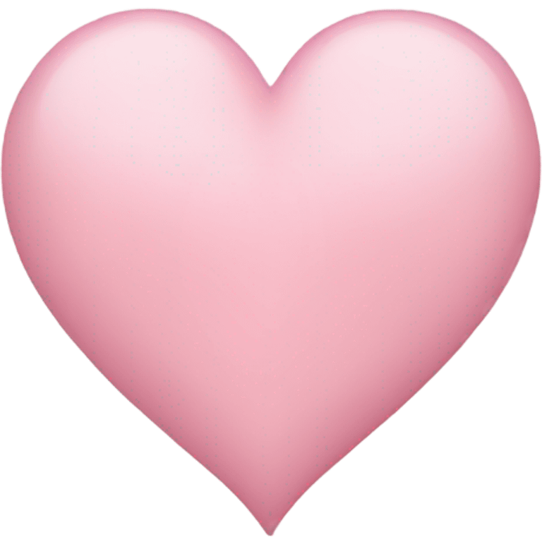 light pink heart emoji