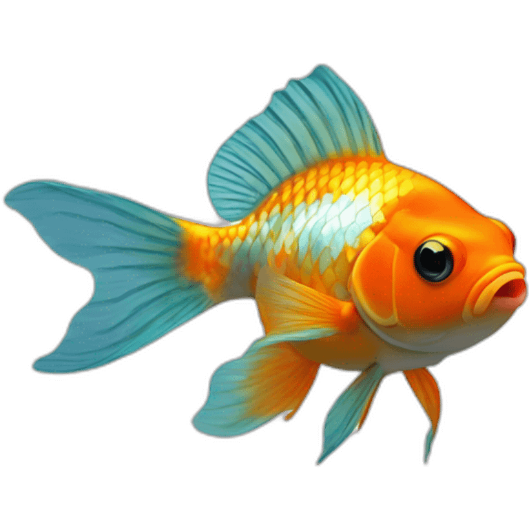 Ryukin goldfish emoji