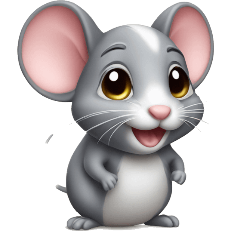 Cute mouse emoji