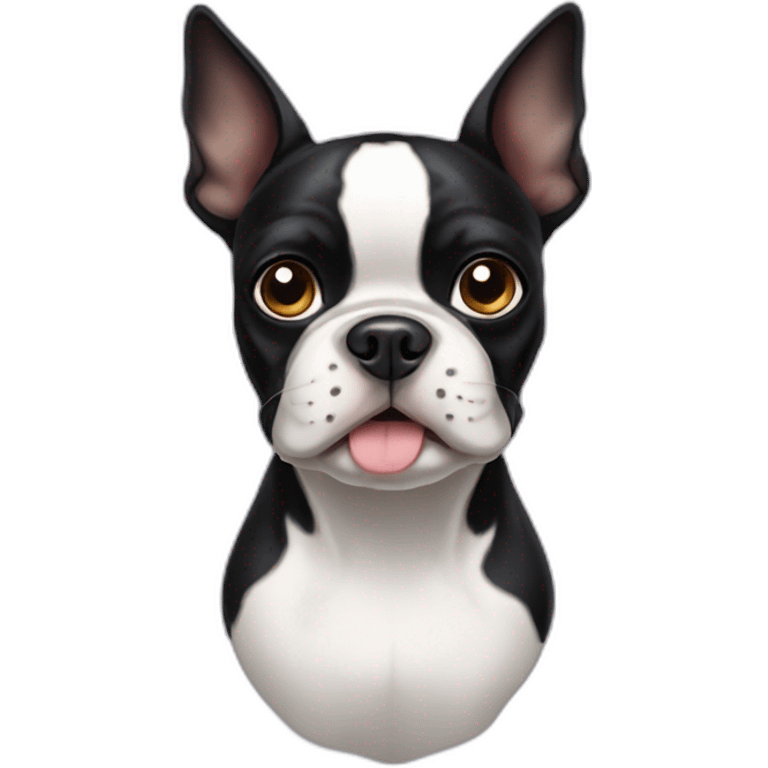 boston-terrier-with-floppy-ears emoji