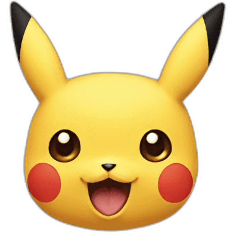 pikachu head emoji