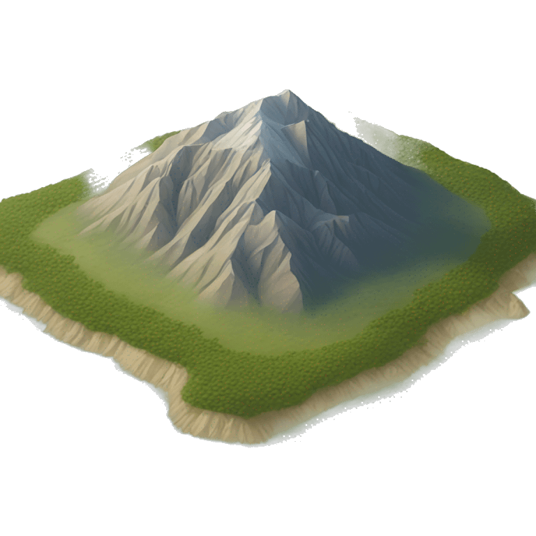 Kavkaz mountain emoji