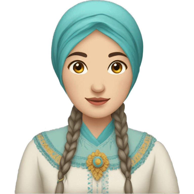 real Crimean tatar woman emoji