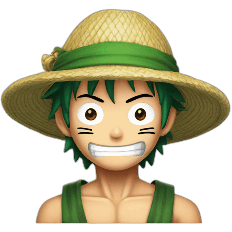 Luffy zoro emoji