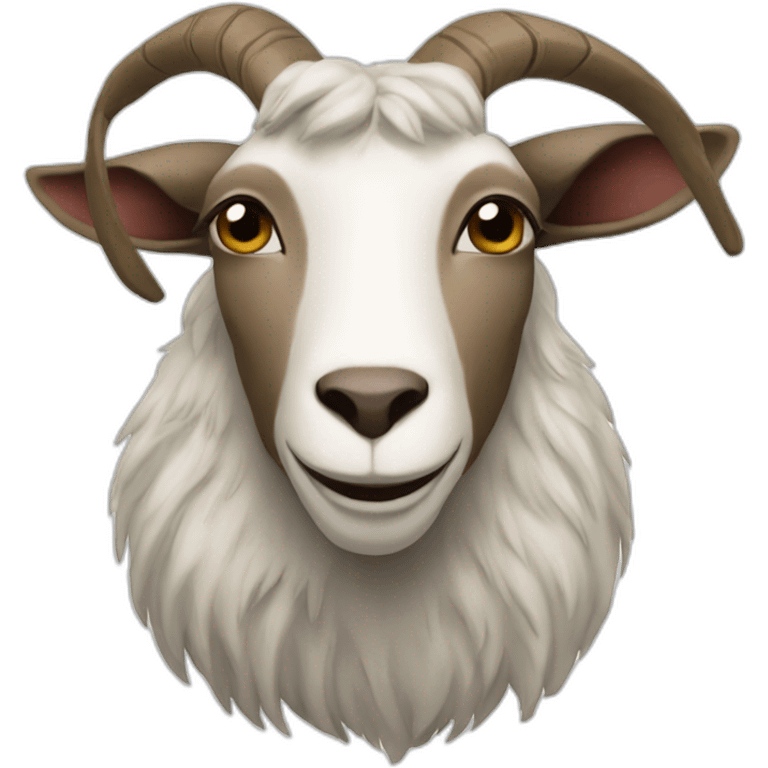 The goat emoji