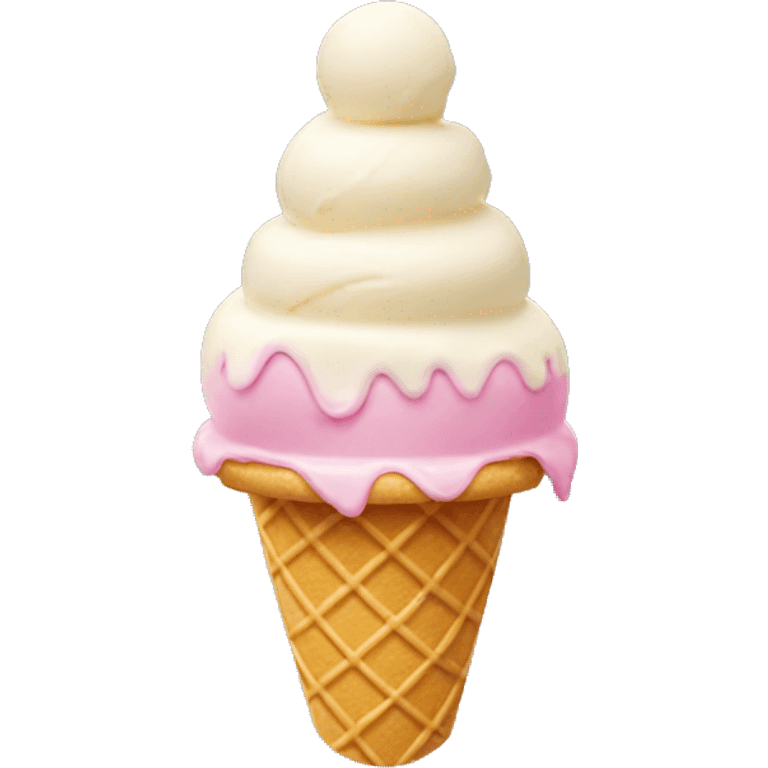 Chanel logo ice cream emoji