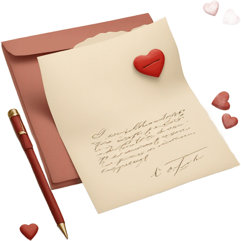 Love letter  emoji