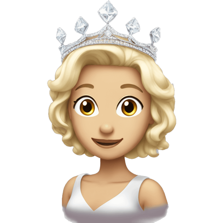  diamond tiara emoji