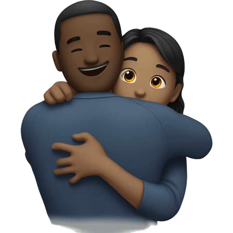 Hugging emoji