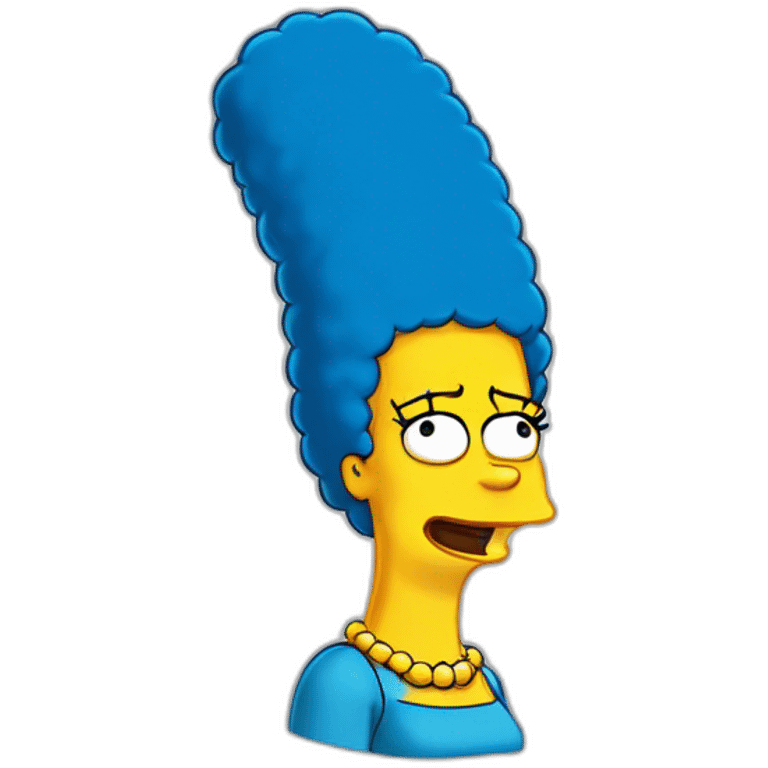 Marge Simpson emoji