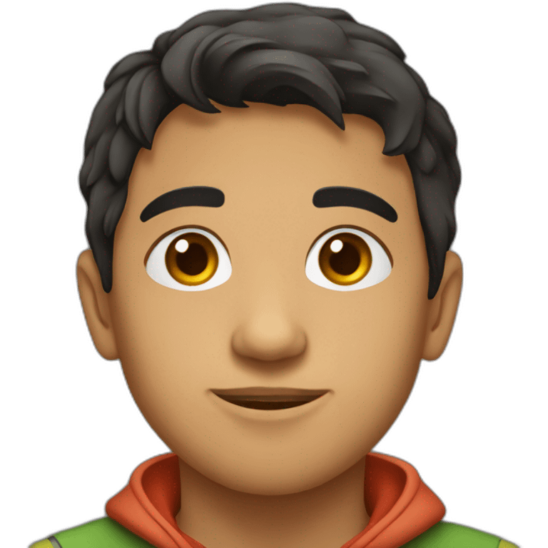 young man of south America Bolivia emoji