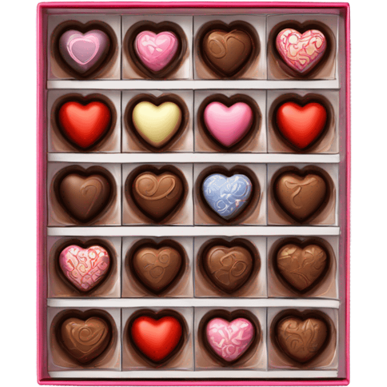 Valentine’s Day chocolates  emoji