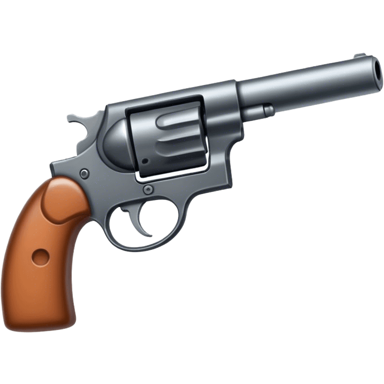 Realistic gun emoji