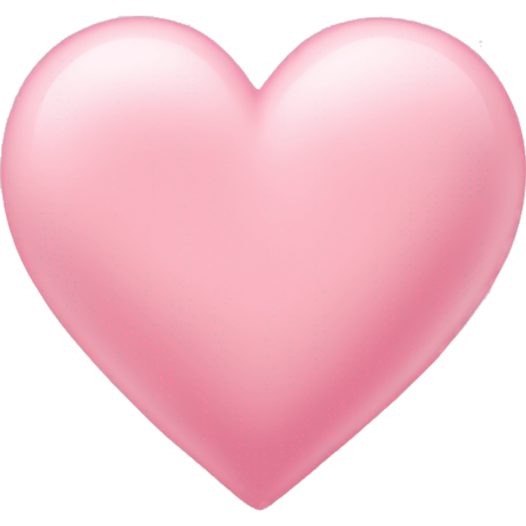 Baby pink heart emoji