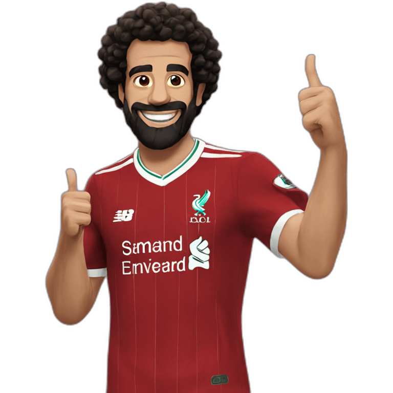 Mo salah thumps up emoji