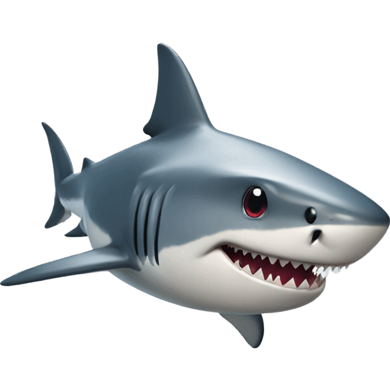 shark with apple vision pro head emoji