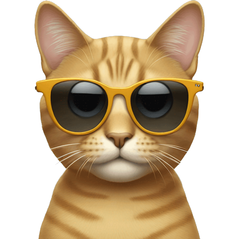 cat with sunglasses  emoji