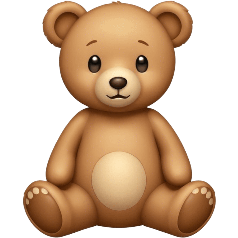 Light brown teddy bear  emoji