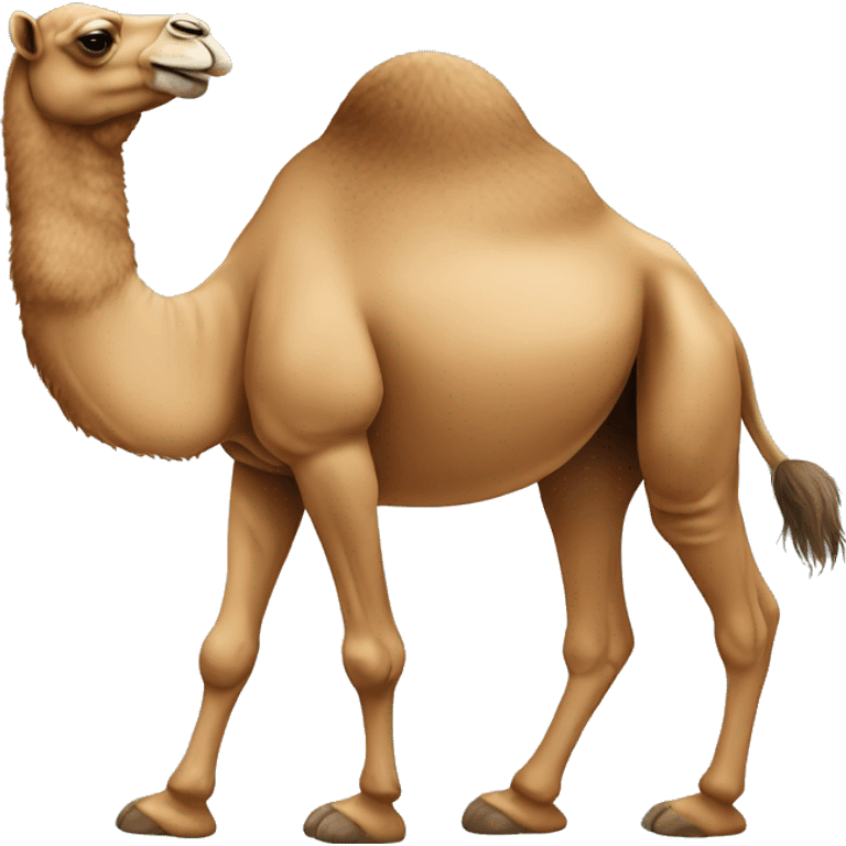 Camel with hoof emoji