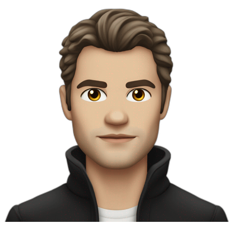 Elijah mikaelson realistic detailed emoji