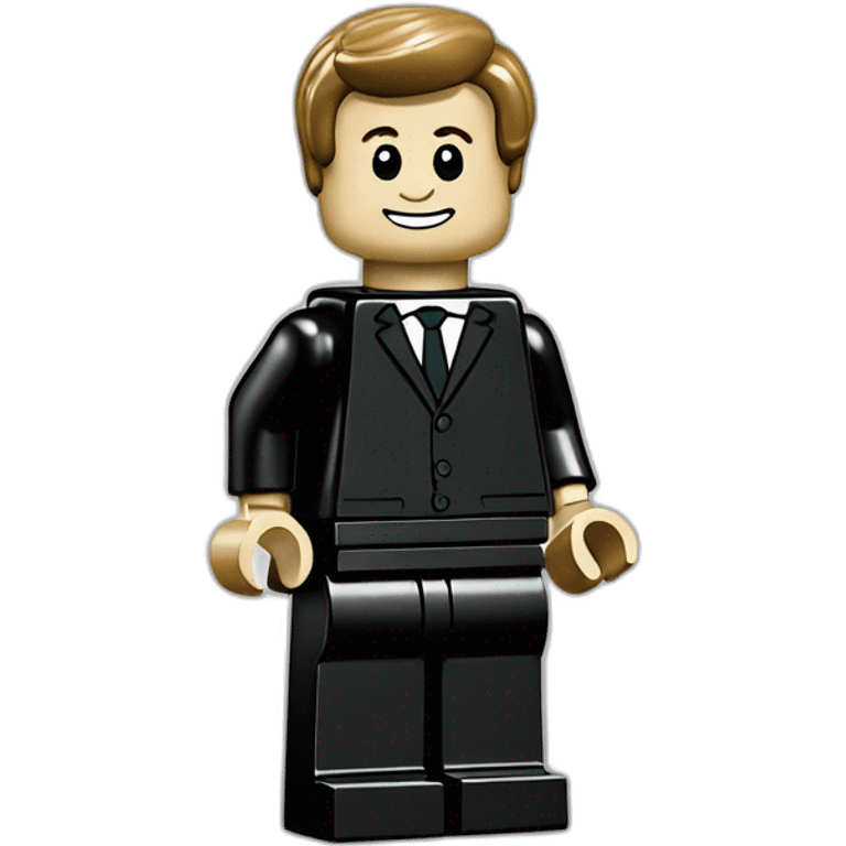 Emmanuel Macron Lego minifigurine emoji