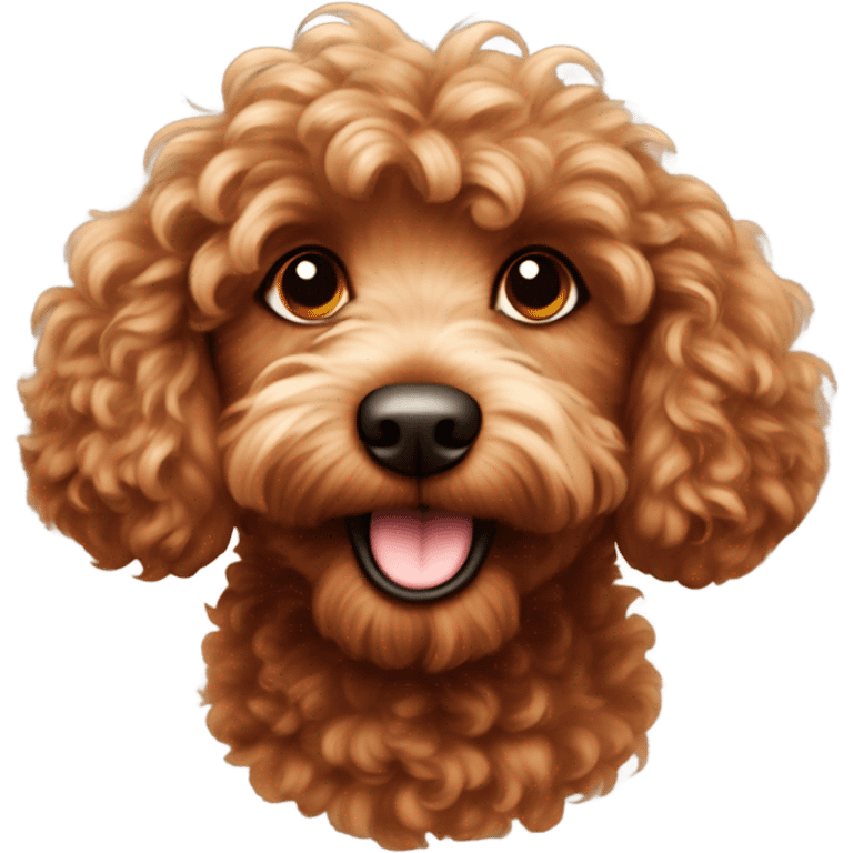 Red Cockapoo  emoji