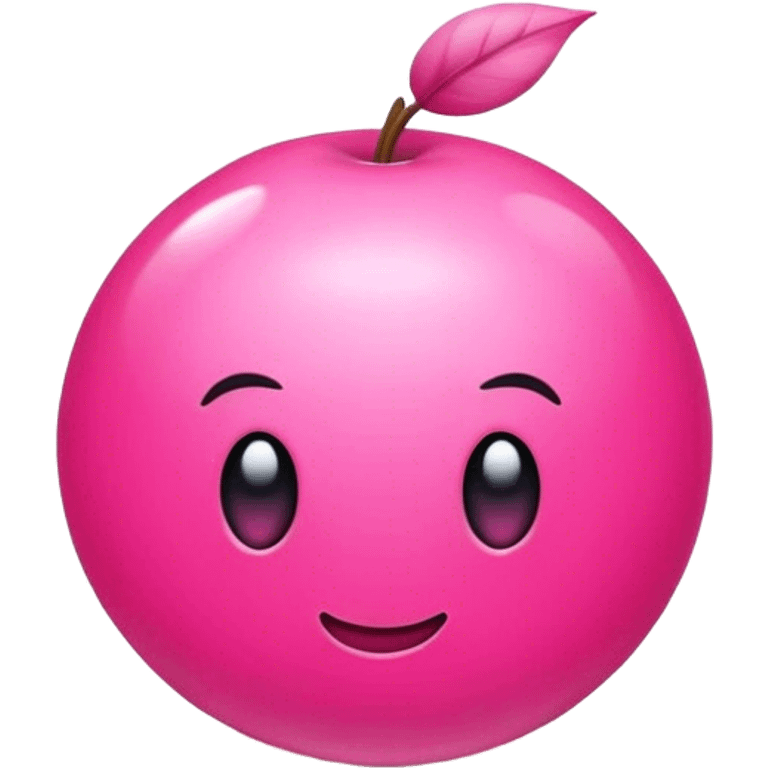 Pink emoji