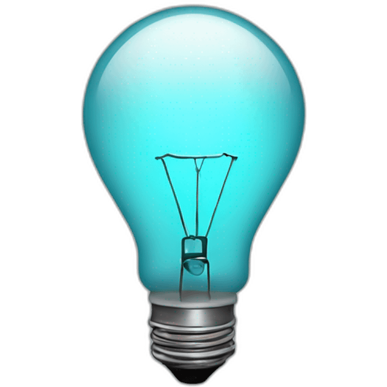 stylized lightbulb emoji