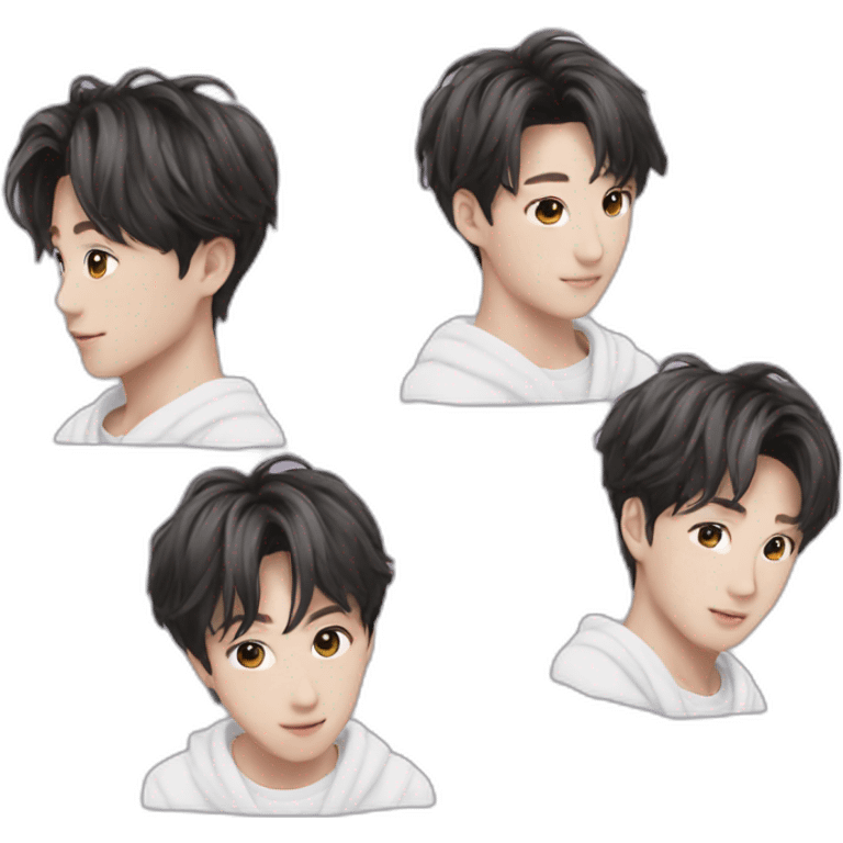 jungkook from Korean boyband bts emoji