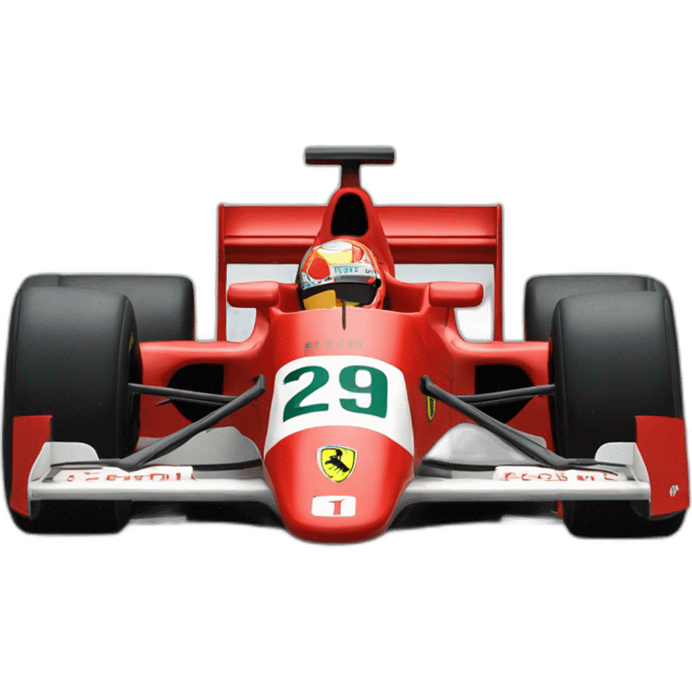 1991 ferrari F1 car emoji