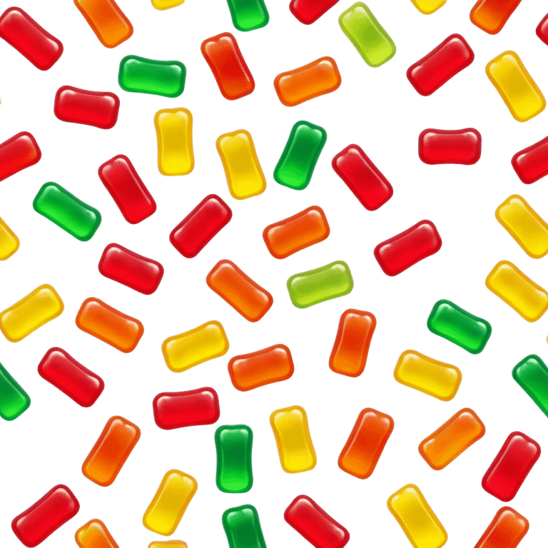 Gummy candy emoji