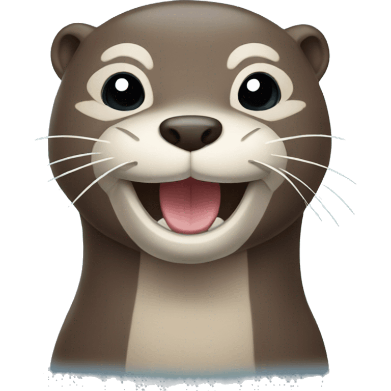 otter smiling emoji