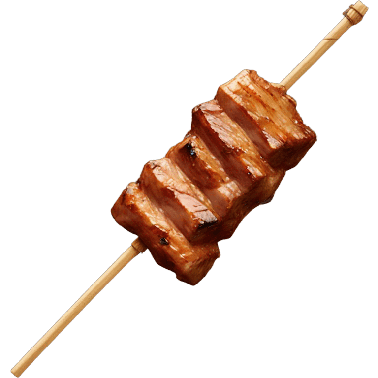 Roasted meat on a skewer emoji