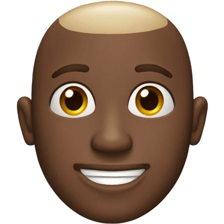 Reese Cup candy bald head  emoji