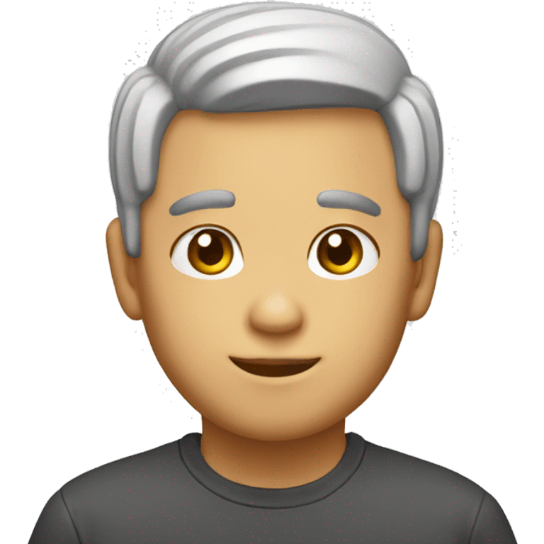 Menino com  emoji