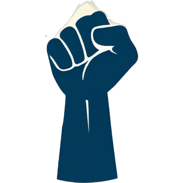 raised fist with stars, should represent empowerment emoji