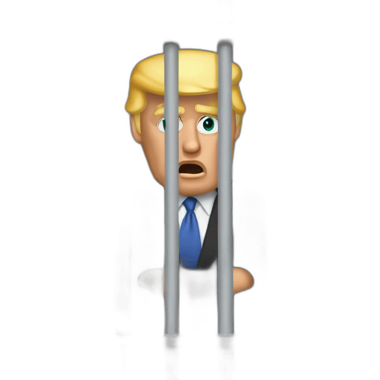 trump-in-jail-cell emoji