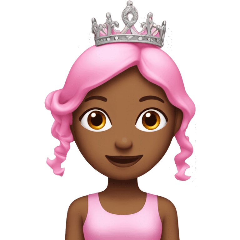 pink pilates princess emoji