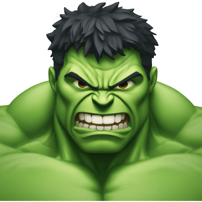 hulk face emoji