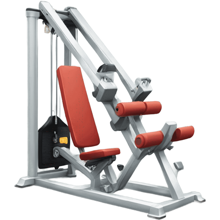 Leg press machine emoji