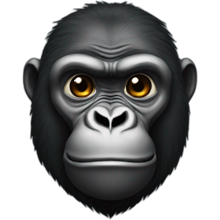 Gorilla love emoji