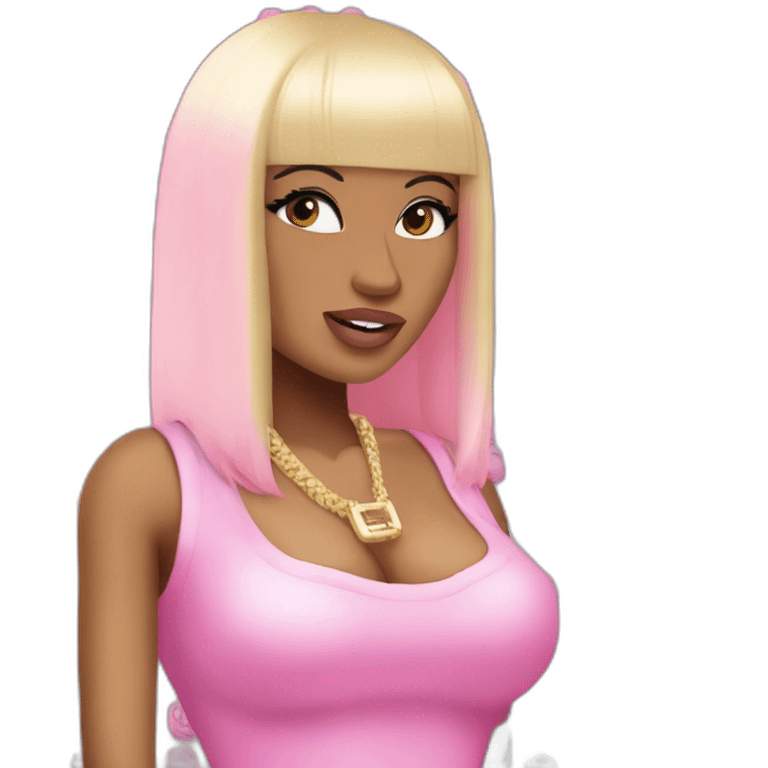 nicki minaj pink friday emoji