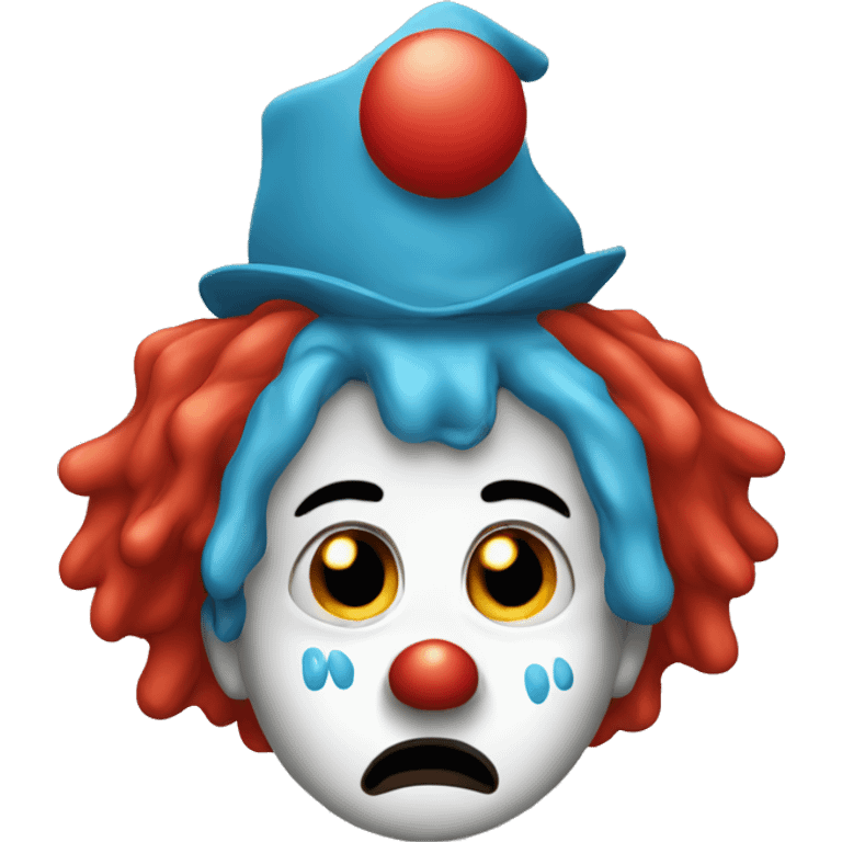 clown cry emoji