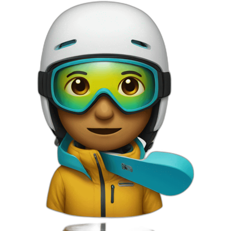 snowboarder emoji